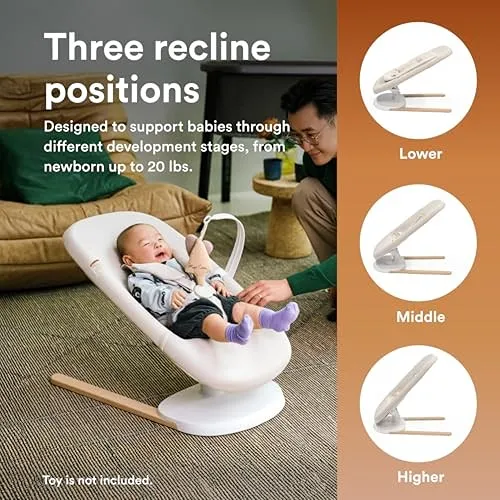 Yoga Baby Bouncer & Swing - Light Sand - Image 3