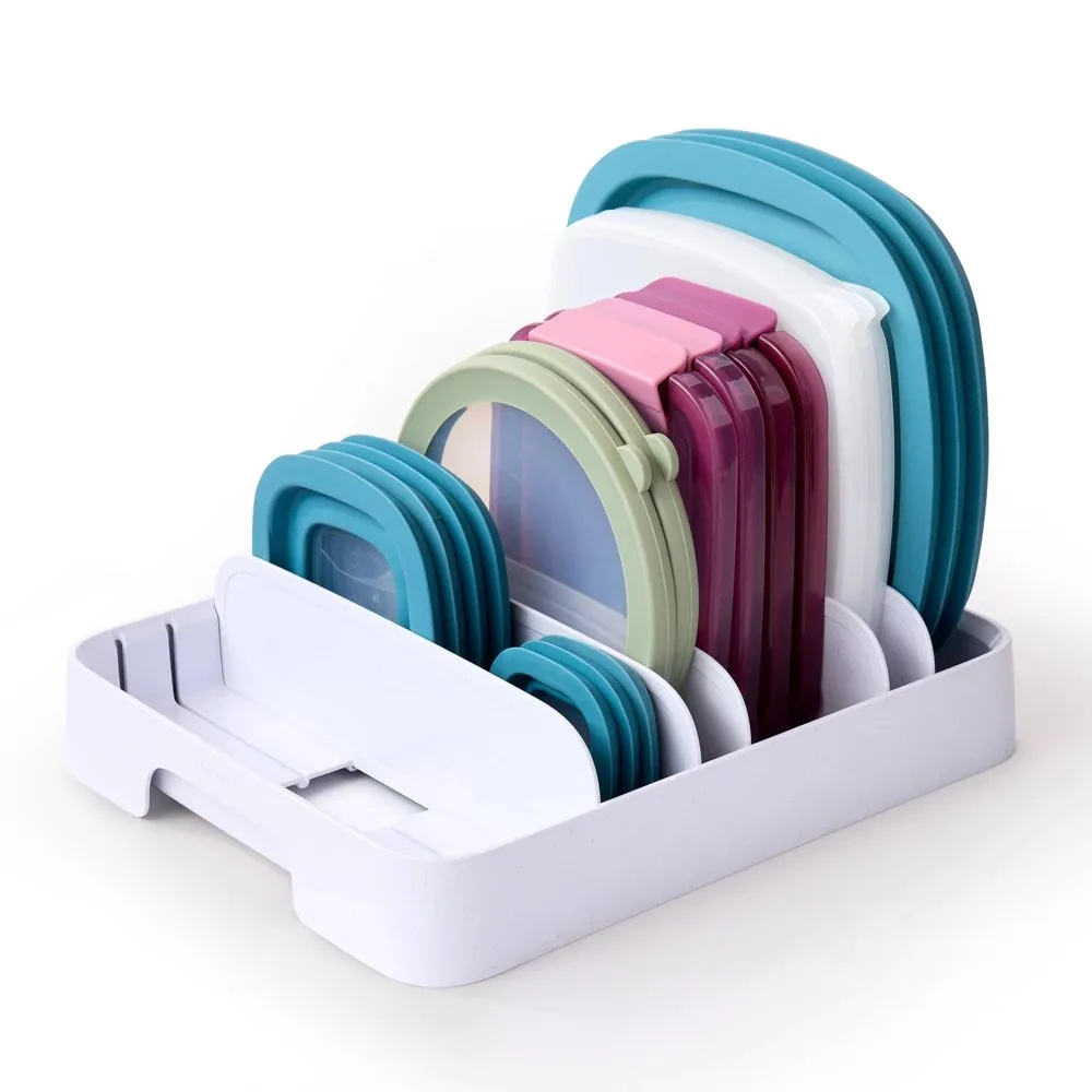 StoraLid Container Lid Organizer - White