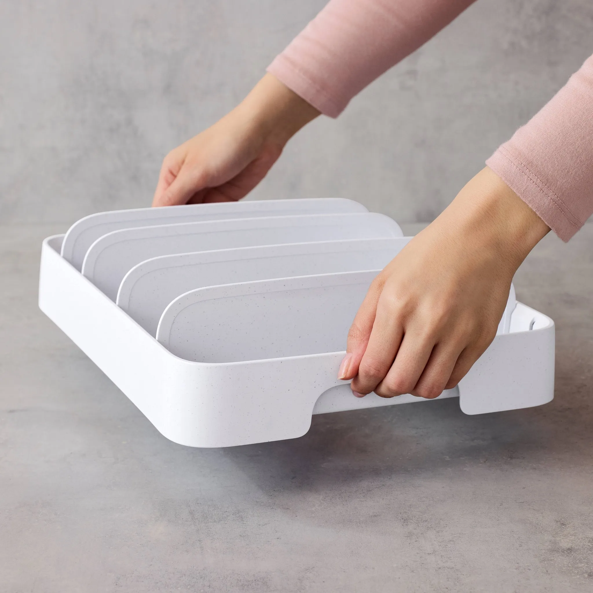 YouCopia StoraLid Container Lid Organizer - White - Image 5