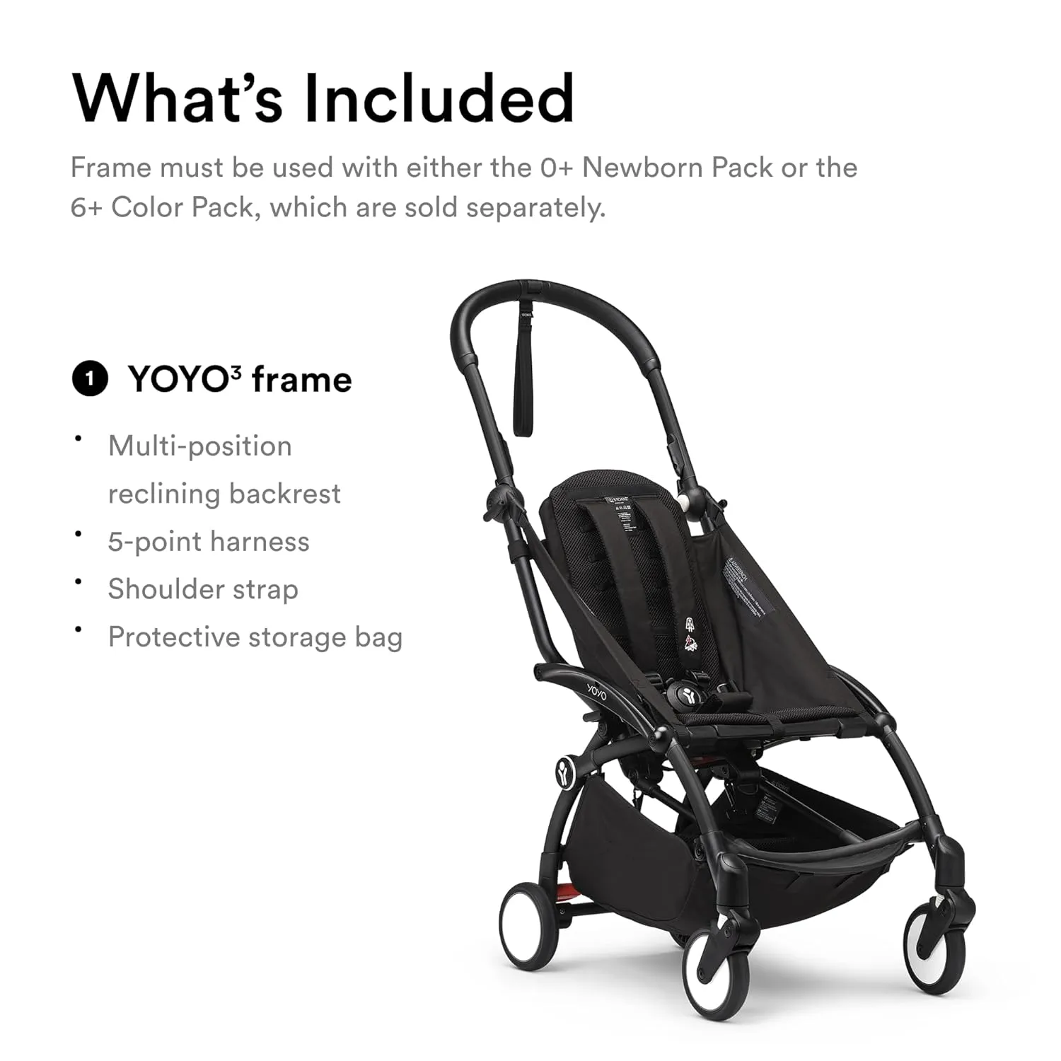 YOYO³ Frame - Black - Image 3