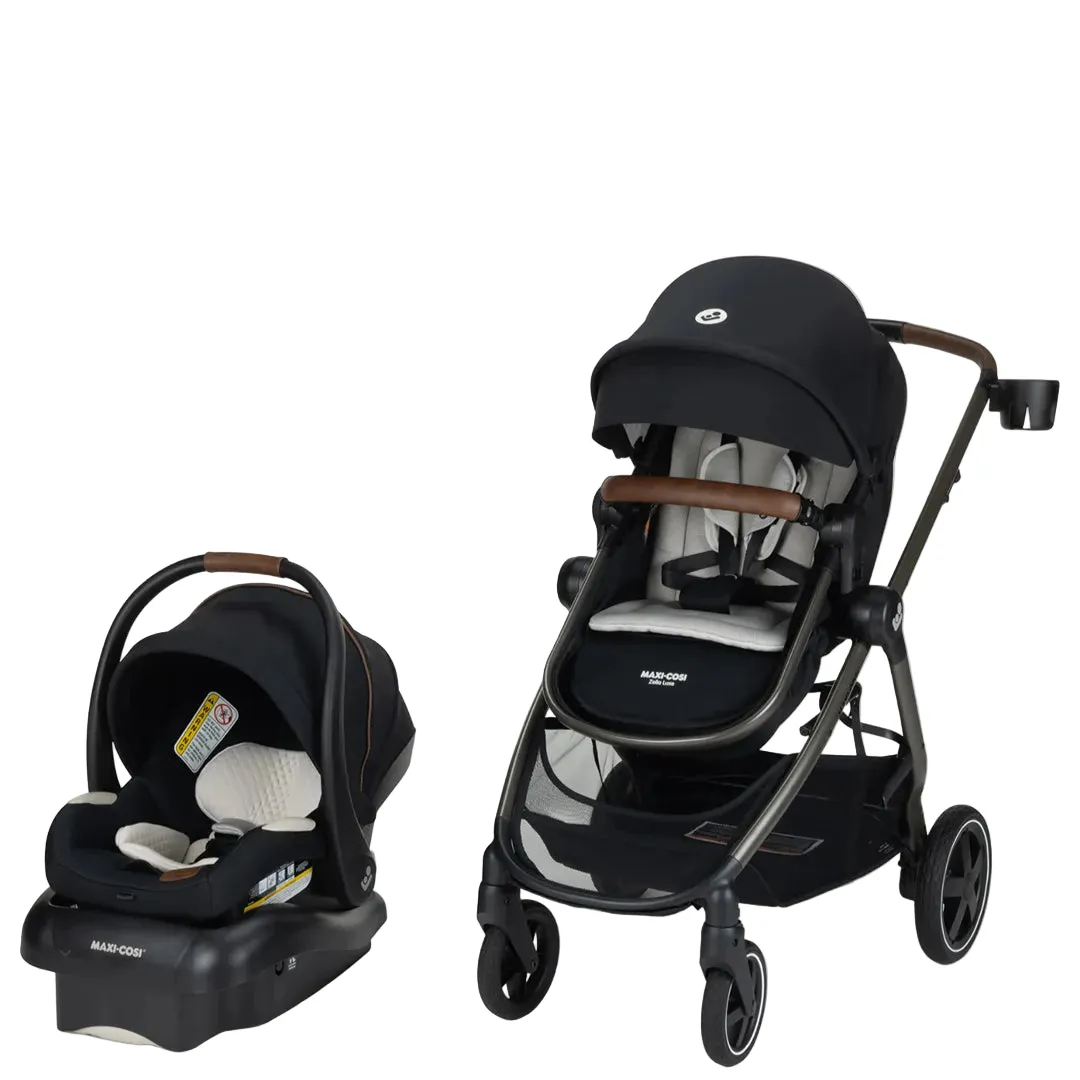 Zelia Luxe 5-in-1 Modular Travel System - Onyx Sand