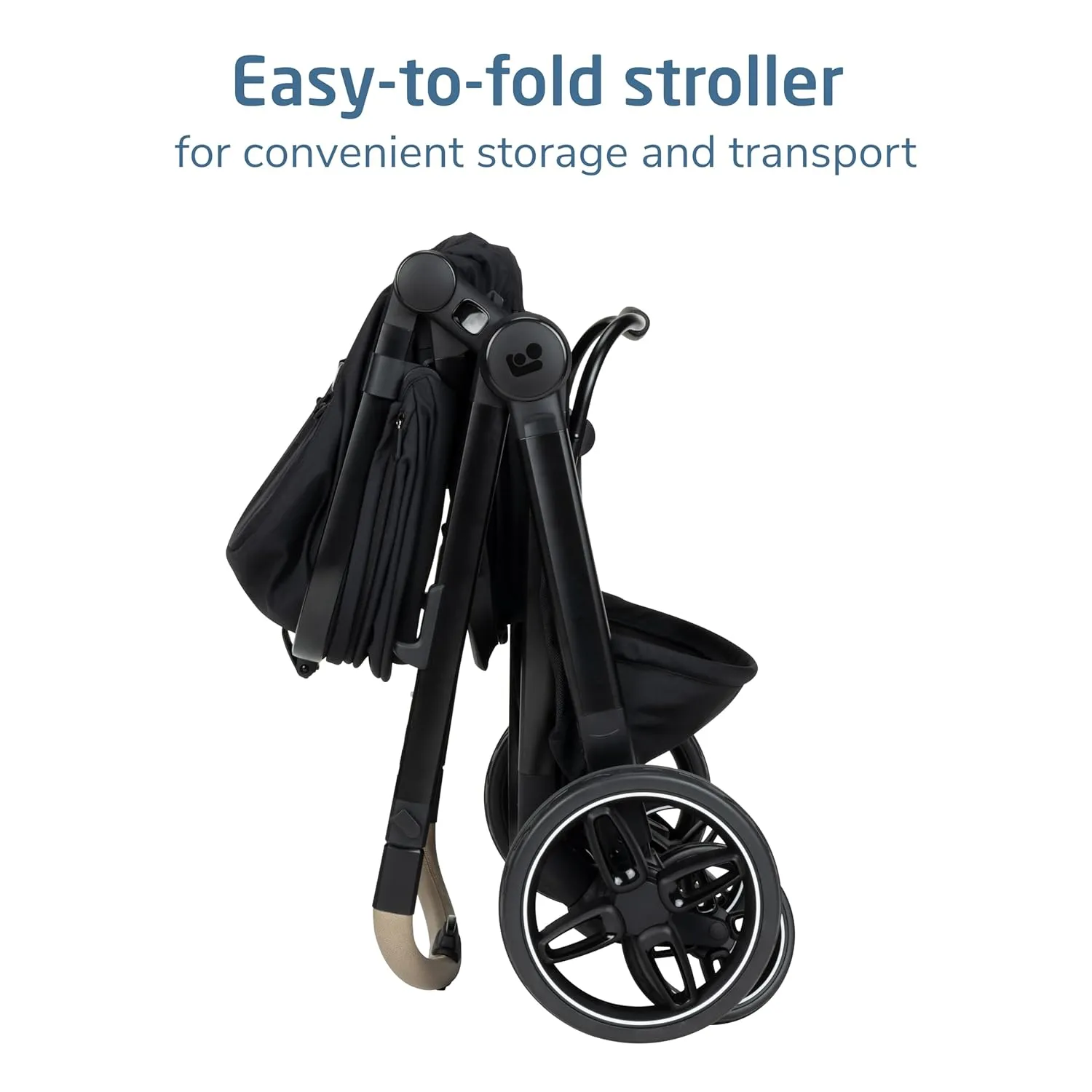 Zelia Pro 5-in-1 Travel System with Mico Pro Infant Car Seat - Caspian Caviar - Image 7